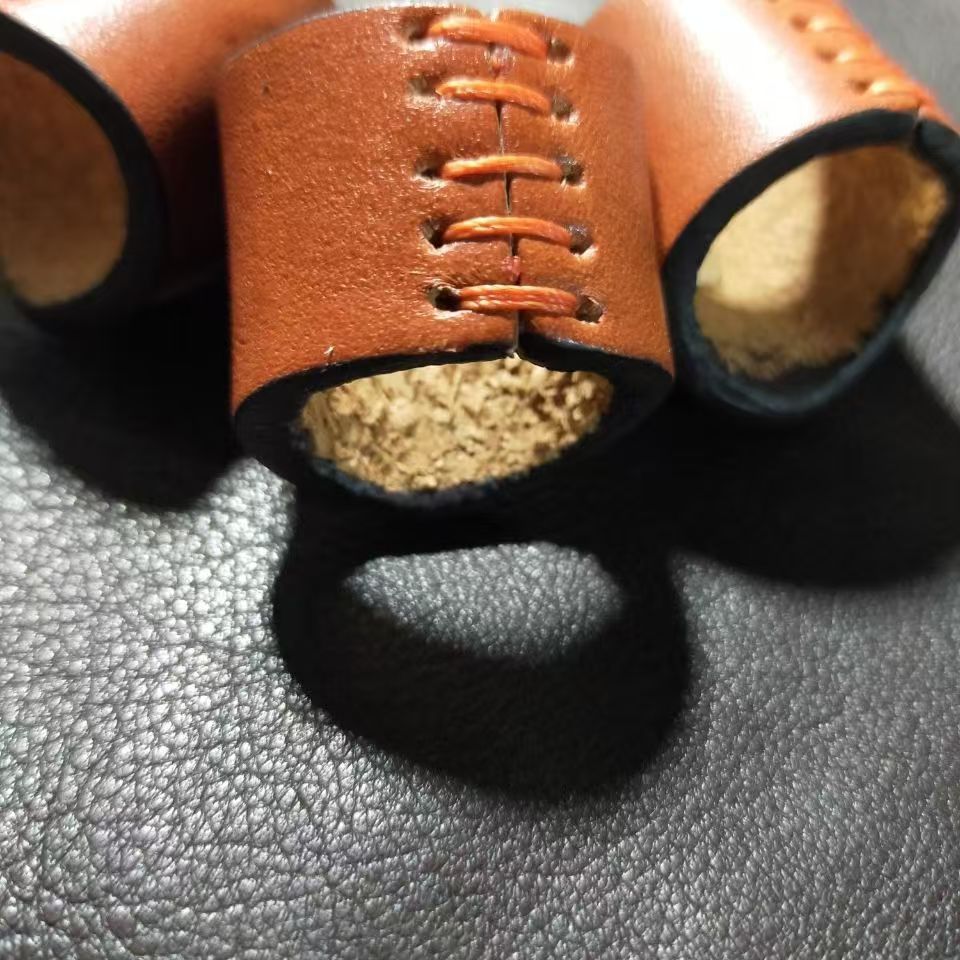 silk scarf for men with Plant-tanned leather square scarf buckle