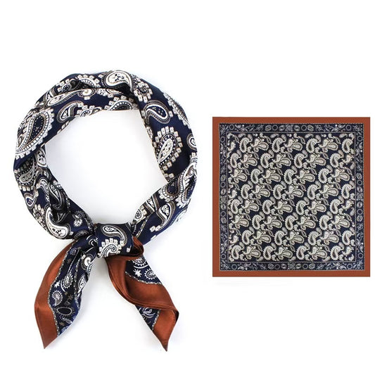 Men's 100% silk scarf-Morden Peris